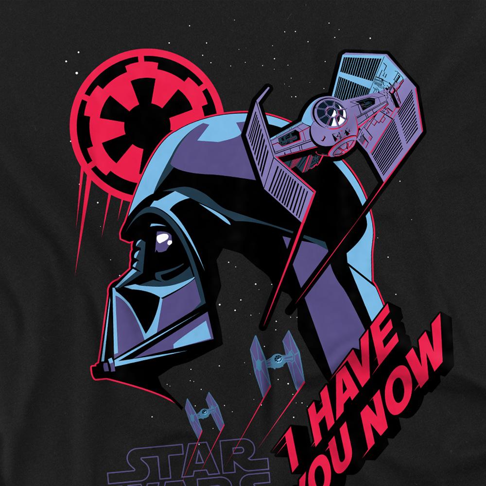 Black - Side - Star Wars Unisex Adult I Have You Now T-Shirt