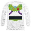 White - Front - Toy Story Unisex Adult Buzz Lightyear Costume T-Shirt