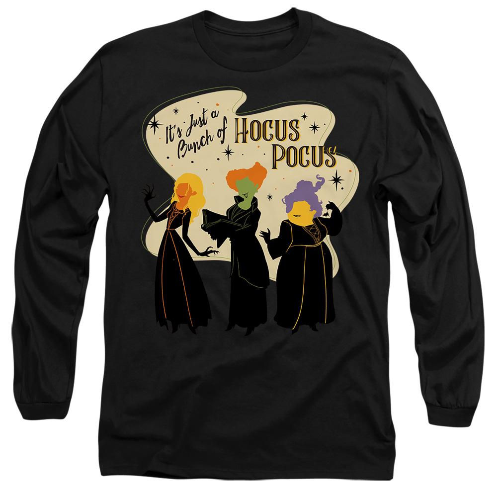 Black - Front - Hocus Pocus Unisex Adult Just A Bunch Of Hocus Pocus Sanderson Sisters T-Shirt