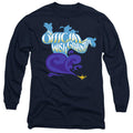 Navy - Front - Aladdin Unisex Adult Official Wish Granter Genie T-Shirt
