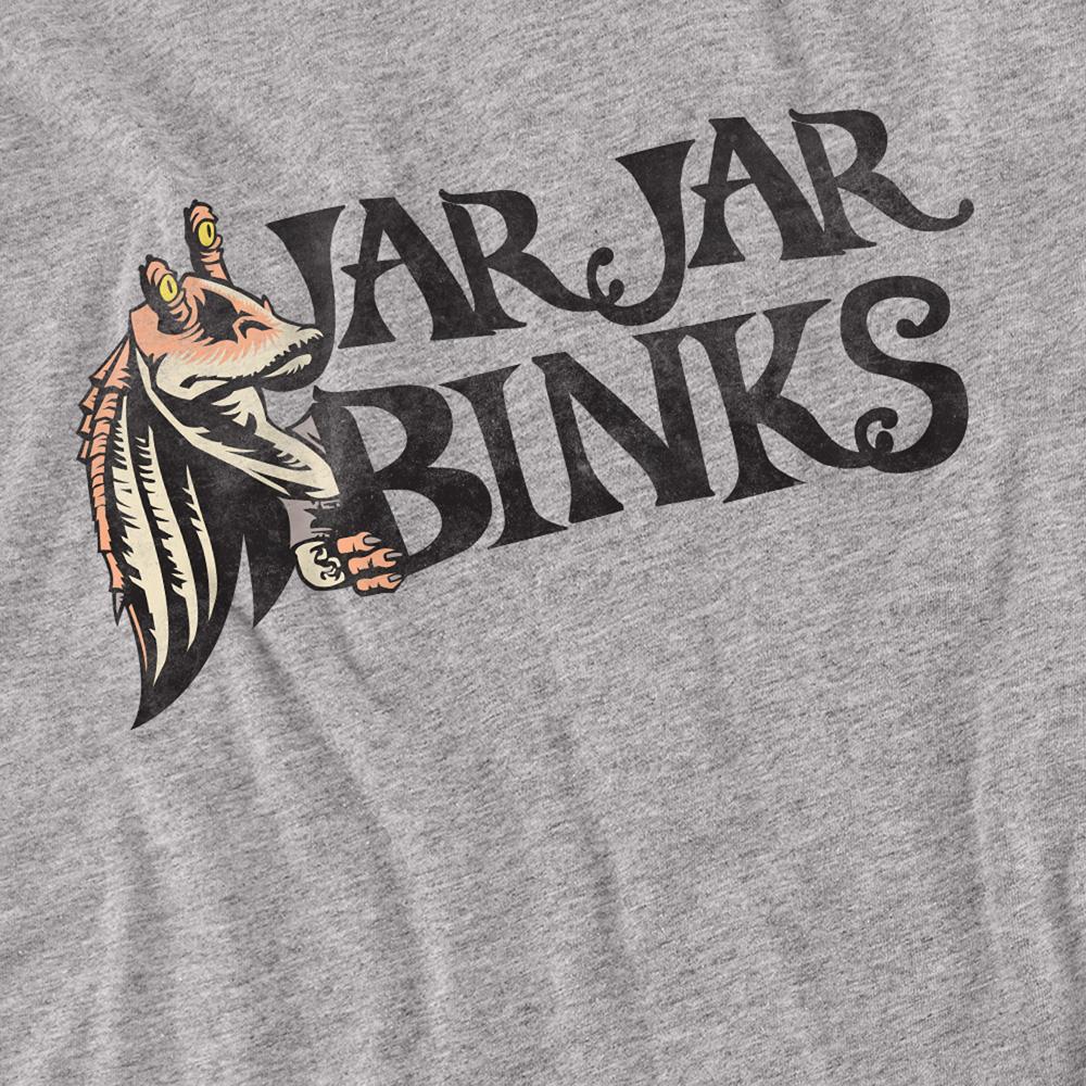 Sport Heather - Side - Star Wars Unisex Adult Jar Jar Binks T-Shirt