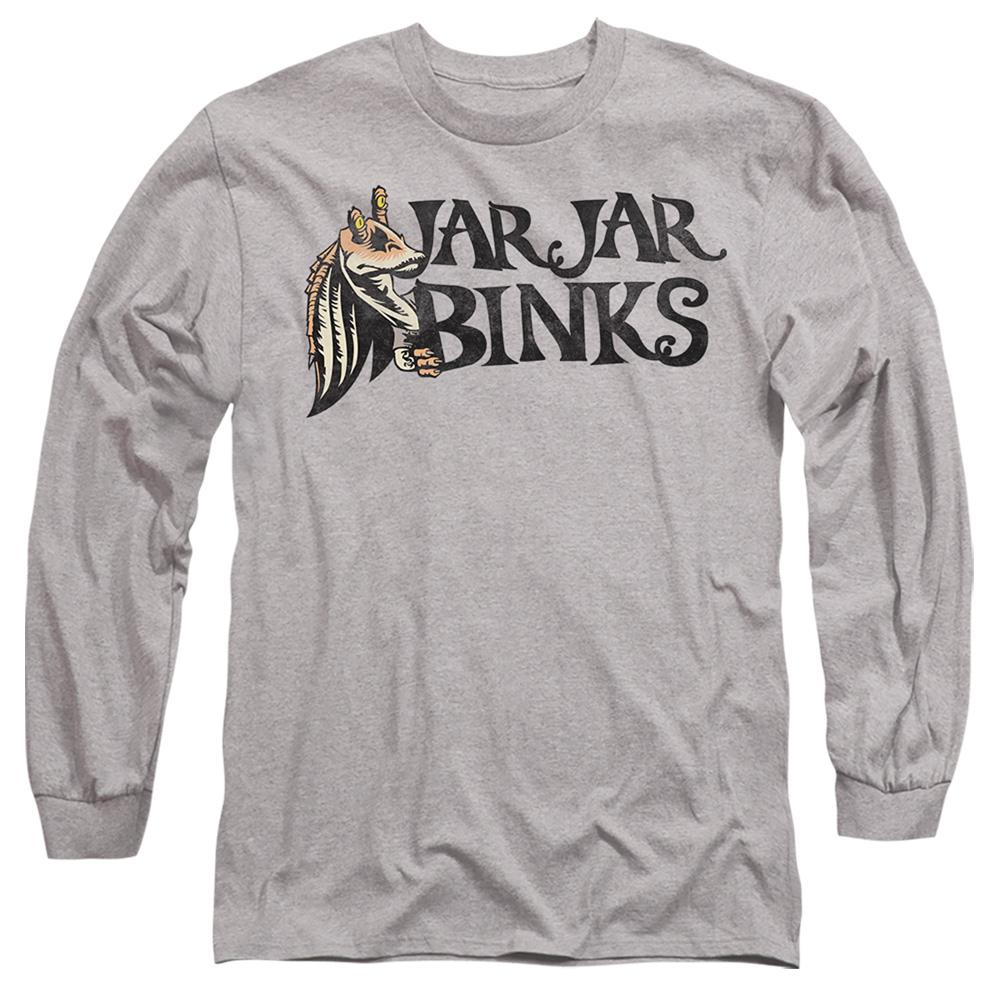 Sport Heather - Front - Star Wars Unisex Adult Jar Jar Binks T-Shirt