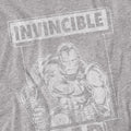 Sport Heather - Side - Iron Man Unisex Adult Invincible Dad Fathers Day T-Shirt