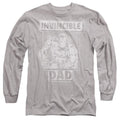 Sport Heather - Front - Iron Man Unisex Adult Invincible Dad Fathers Day T-Shirt