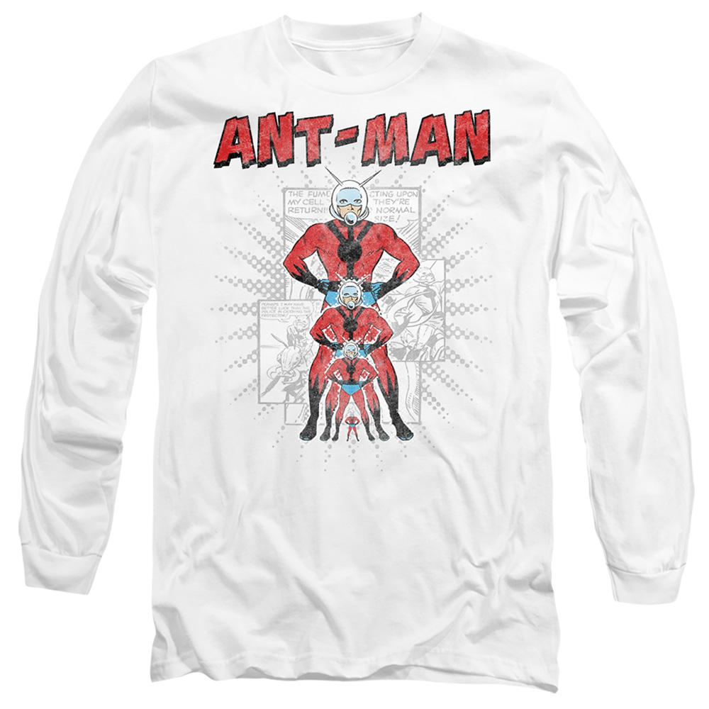 White - Front - Ant-Man And The Wasp: Quantumania Unisex Adult Shrinking Hero T-Shirt