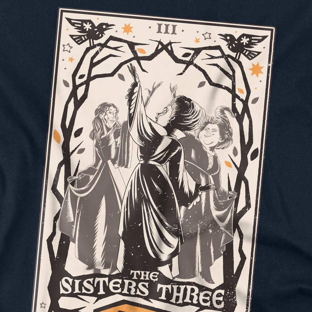 Navy - Side - Hocus Pocus 2 Unisex Adult The Sisters Three Sanderson Sisters T-Shirt