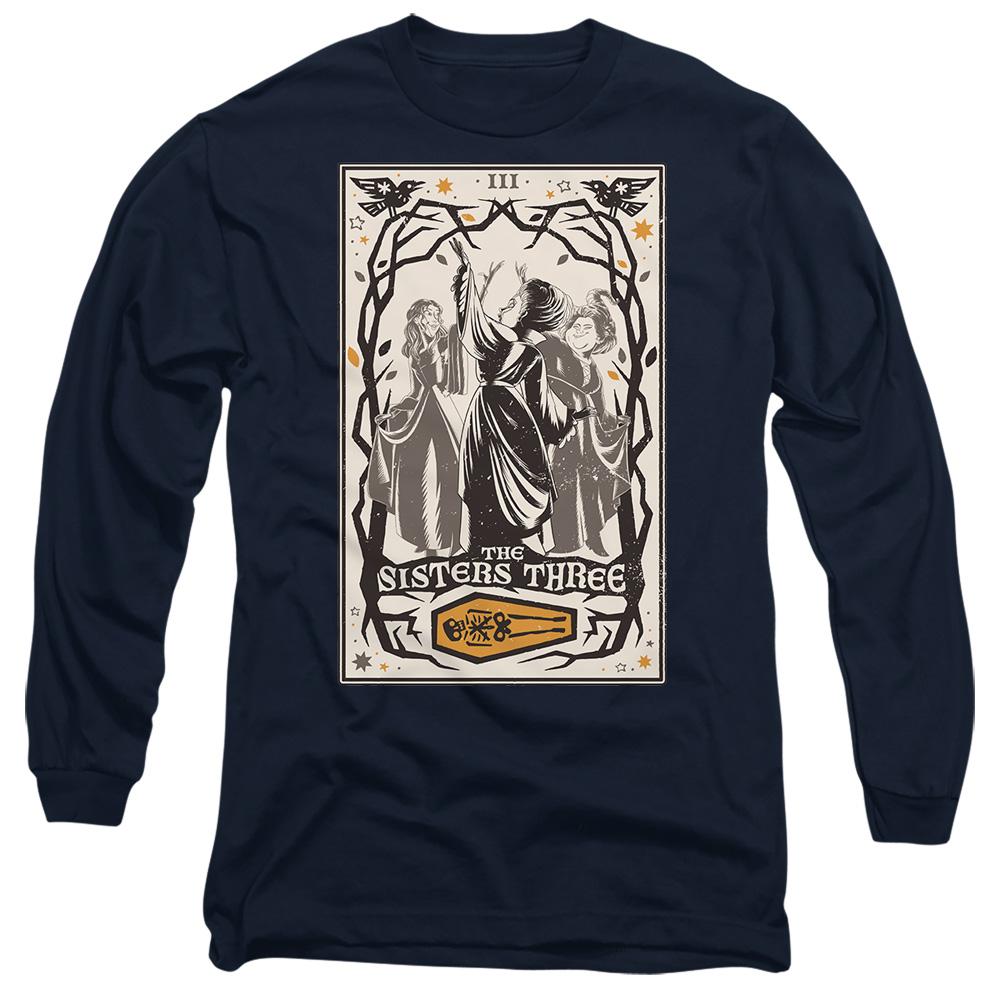Navy - Front - Hocus Pocus 2 Unisex Adult The Sisters Three Sanderson Sisters T-Shirt