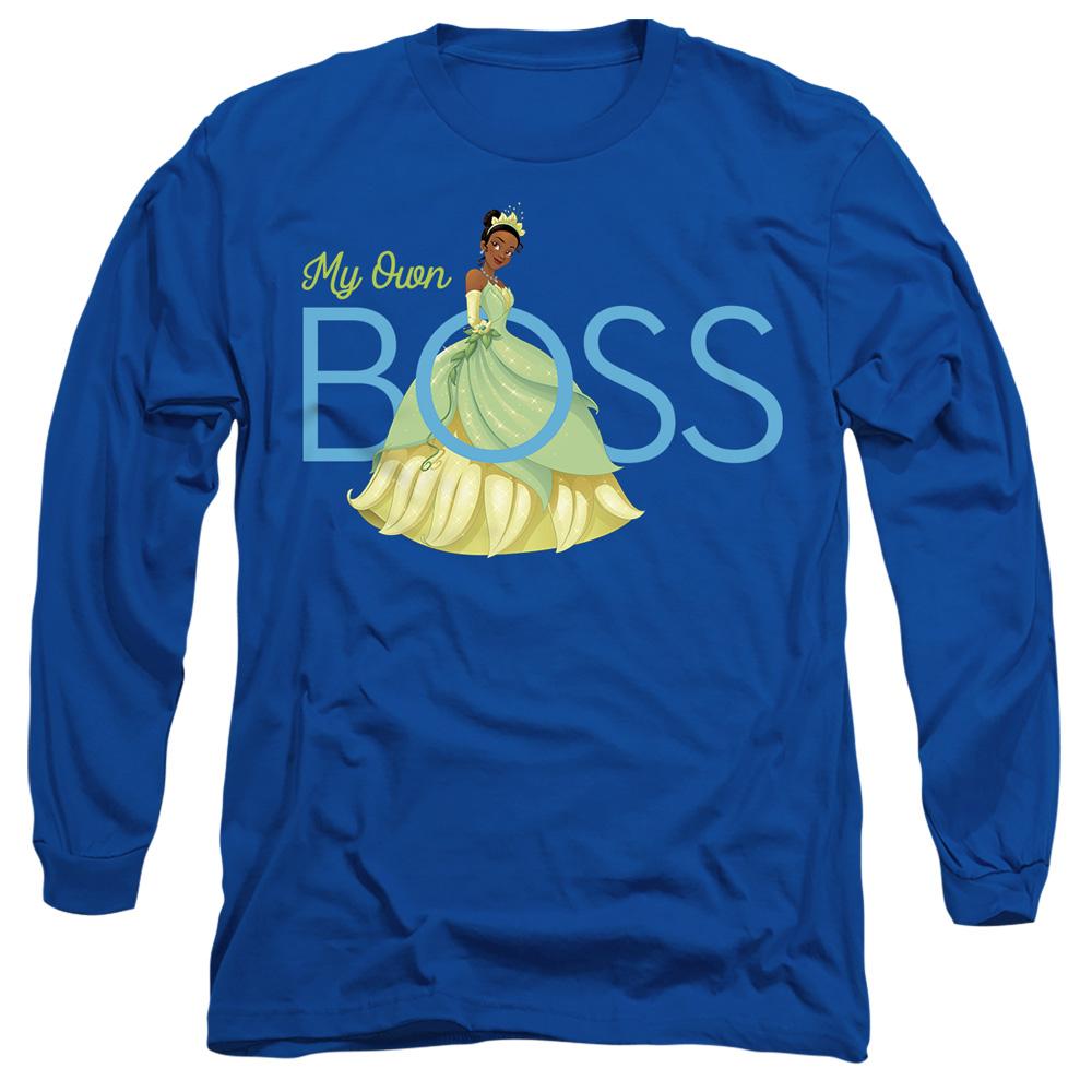 Royal Blue - Front - The Princess and the Frog Unisex Adult My Own Boss Tiana T-Shirt