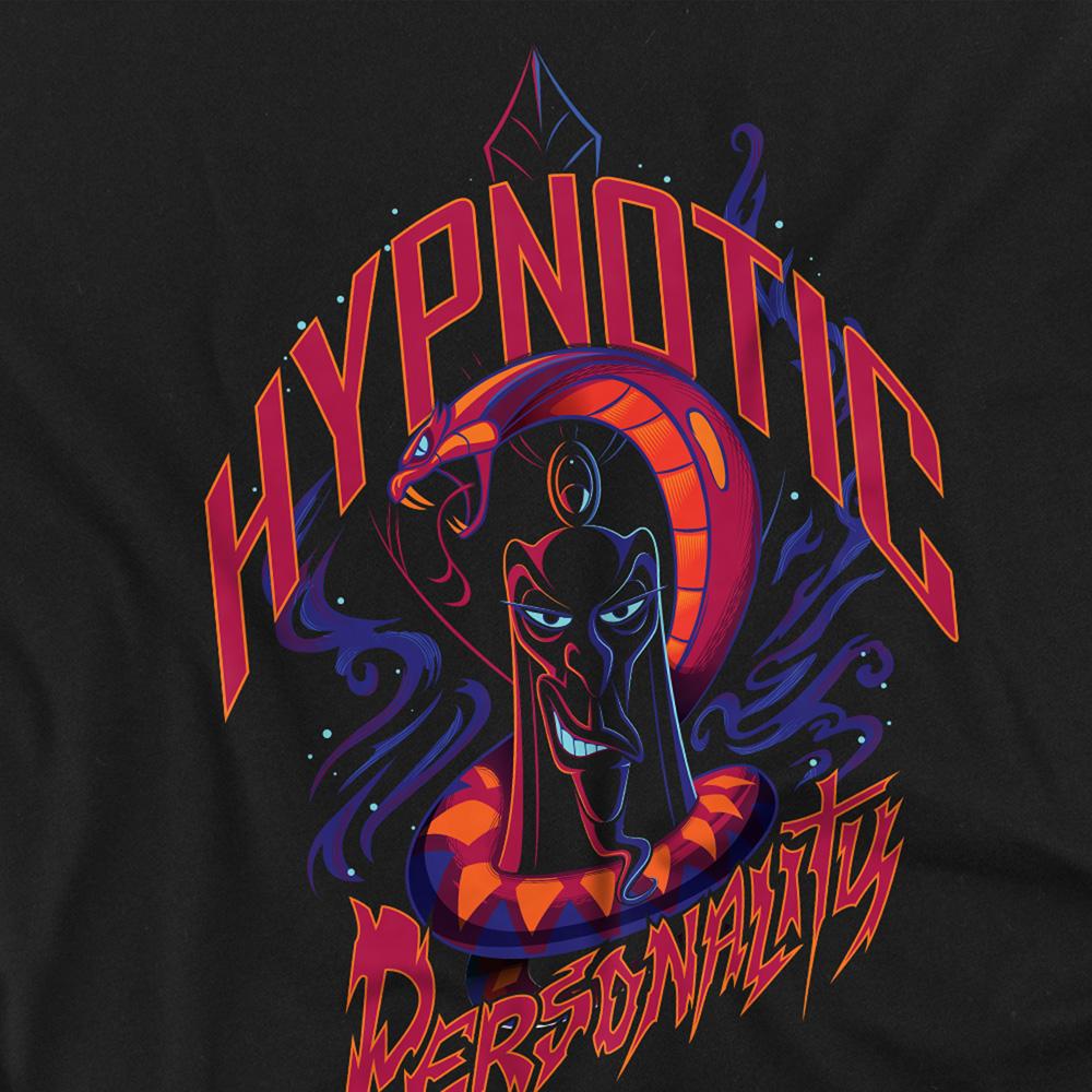 Black - Side - Disney Villains Unisex Adult Hypnotic Personality Jafar T-Shirt