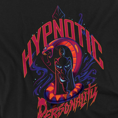 Black - Side - Disney Villains Unisex Adult Hypnotic Personality Jafar T-Shirt