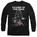 Black - Front - Star Wars Unisex Adult Darth Vader Fathers Day T-Shirt