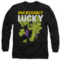 Black - Front - Hulk Unisex Adult Incredibly Lucky St Patricks Day T-Shirt