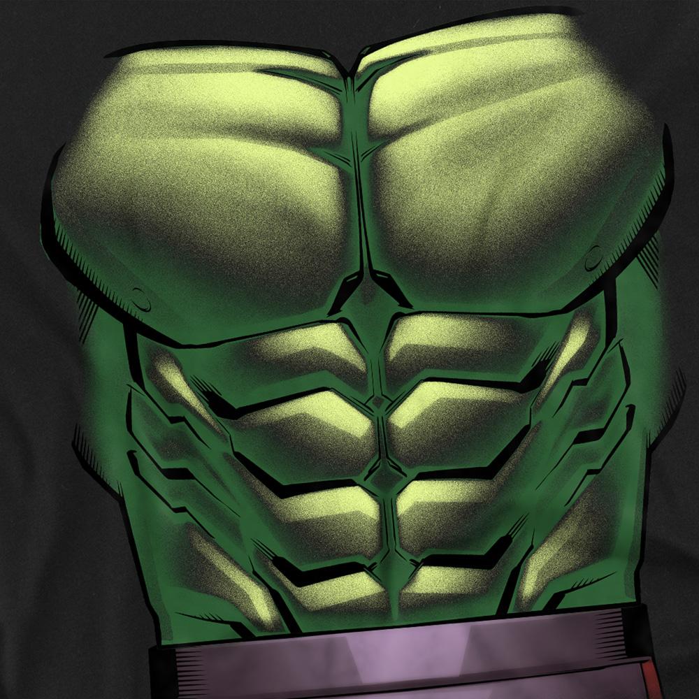 Black - Side - The Incredible Hulk Unisex Adult Costume T-Shirt