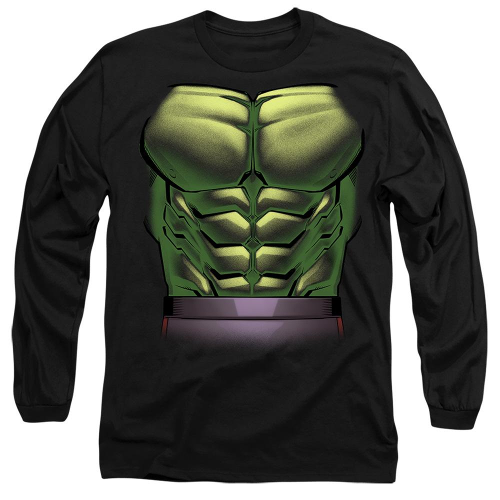 Black - Front - The Incredible Hulk Unisex Adult Costume T-Shirt