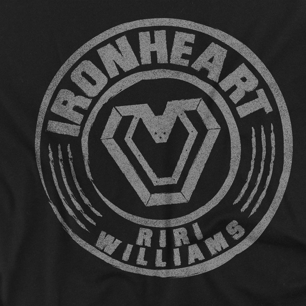 Black - Side - Black Panther: Wakanda Forever Unisex Adult Ironheart Riri Williams T-Shirt