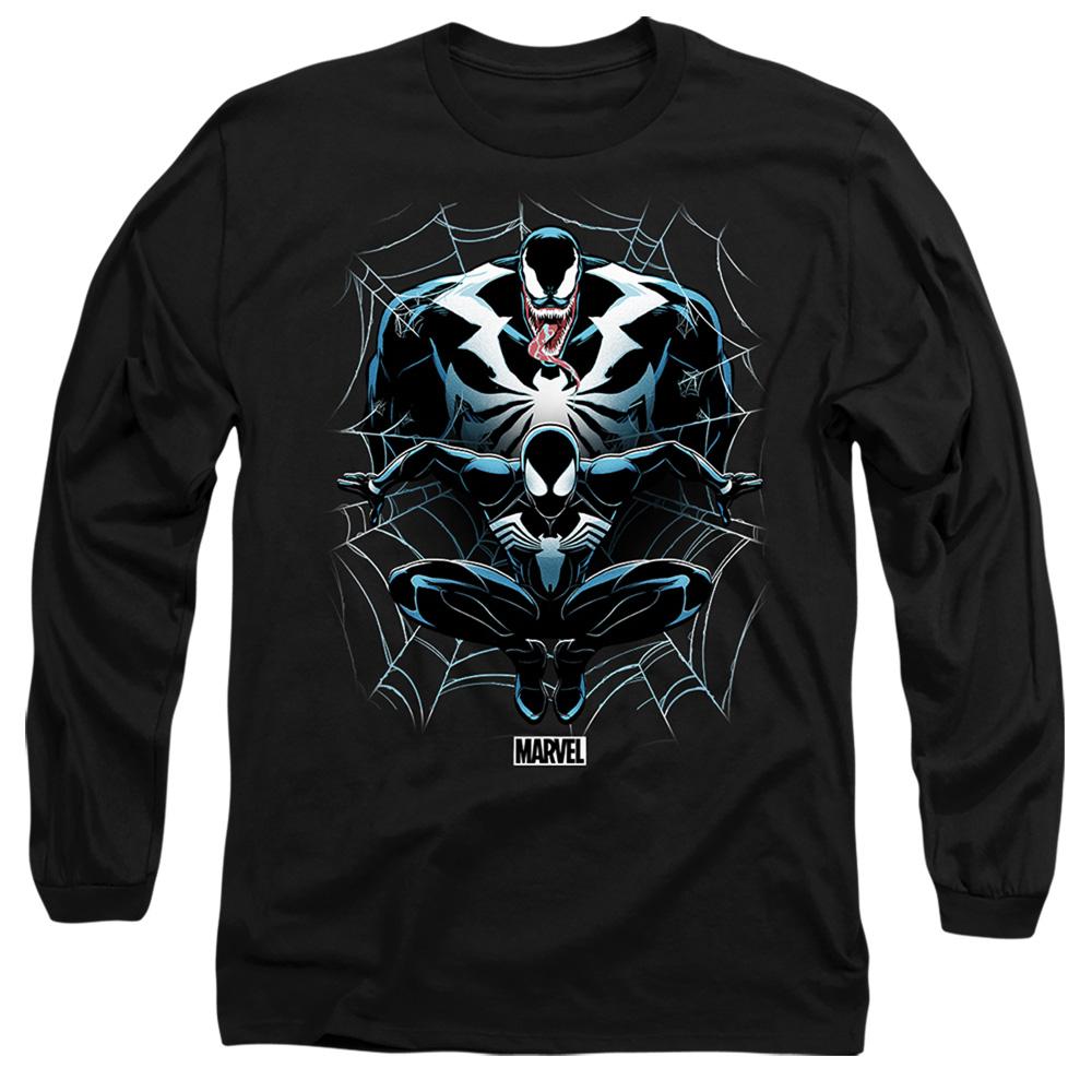 Black - Front - Spider-Man 2 Unisex Adult Gamerverse Shadow Venom T-Shirt