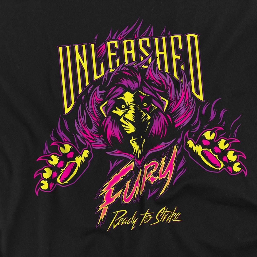Black - Side - Disney Villains Unisex Adult Unleashed Fury Scar T-Shirt