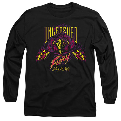 Black - Front - Disney Villains Unisex Adult Unleashed Fury Scar T-Shirt