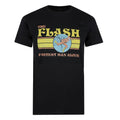Black - Front - The Flash Mens 70´s T-Shirt
