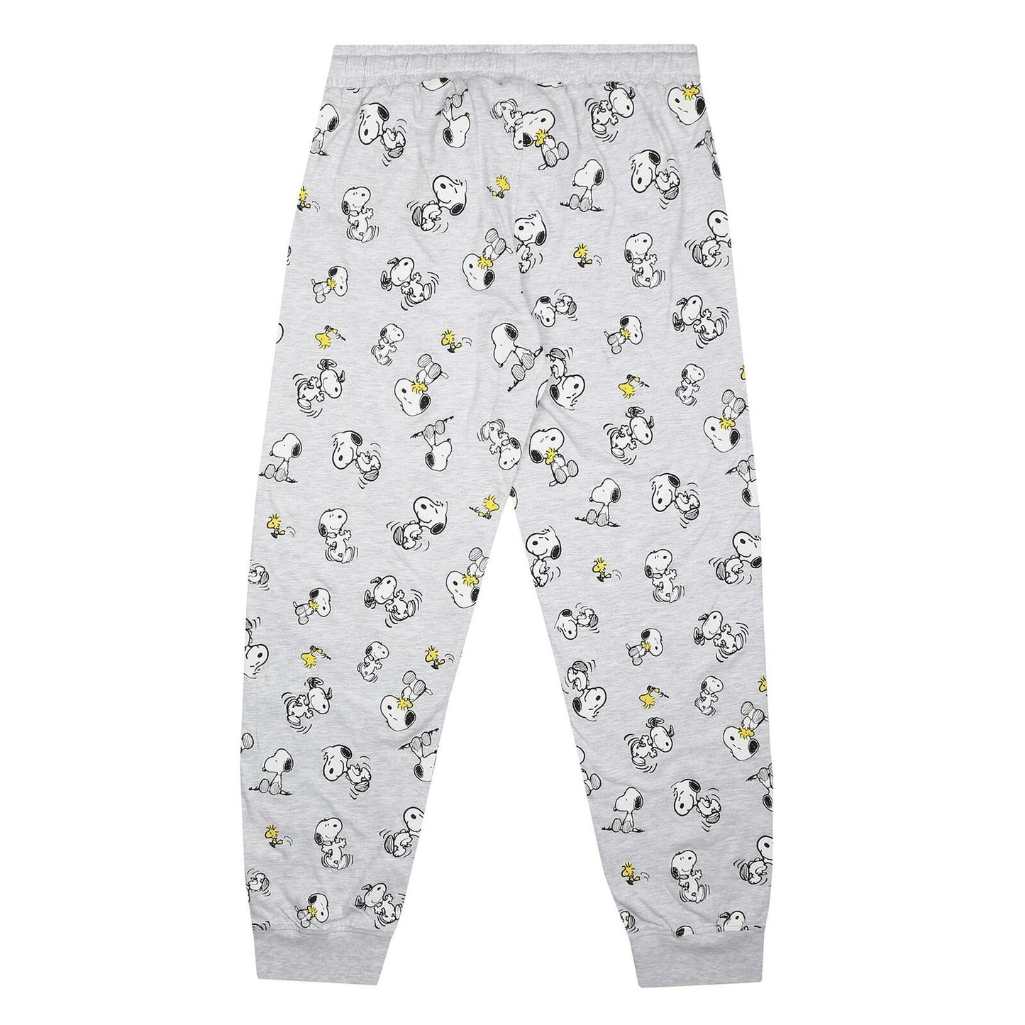 Mint-Grey - Lifestyle - Peanuts Womens-Ladies Snoopy & Woodstock Pyjama Set
