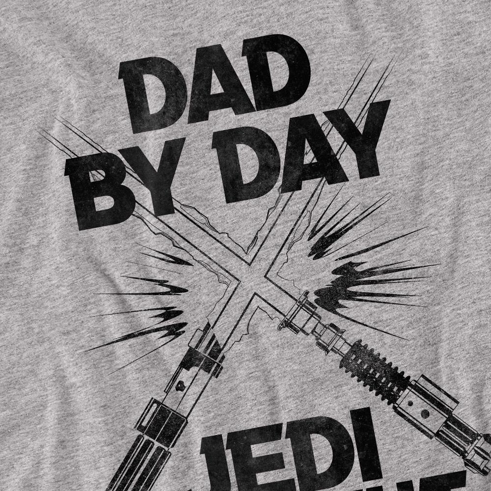 Sport Heather - Side - Star Wars Unisex Adult Jedi By Night Fathers Day T-Shirt
