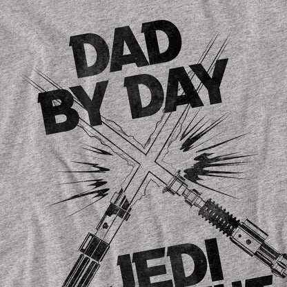 Sport Heather - Side - Star Wars Unisex Adult Jedi By Night Fathers Day T-Shirt