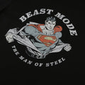 Black - Side - Superman Mens Beast Mode T-Shirt