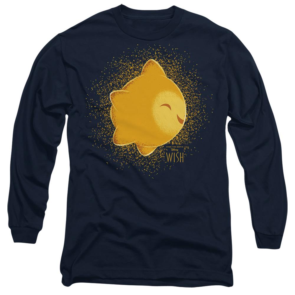 Navy - Front - Wish Unisex Adult Upon A Star T-Shirt