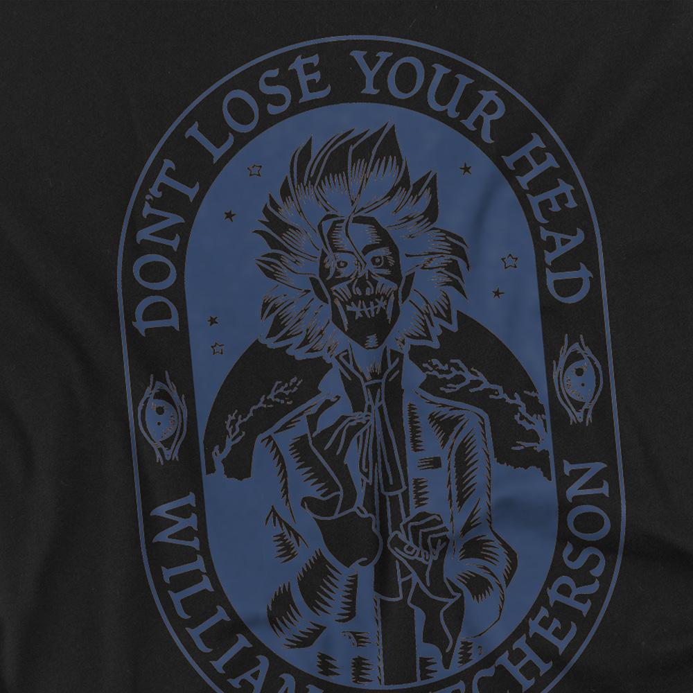 Black - Side - Hocus Pocus Unisex Adult Don´t Lose Your Head Billy Butcherson T-Shirt