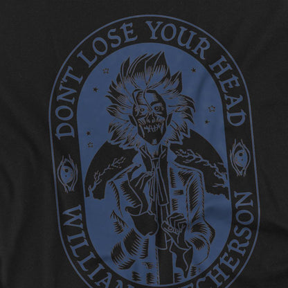 Black - Side - Hocus Pocus Unisex Adult Don´t Lose Your Head Billy Butcherson T-Shirt