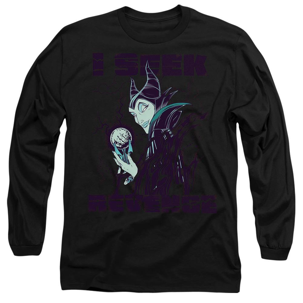 Black - Front - Disney Villains Unisex Adult I Seek Revenge Maleficent T-Shirt