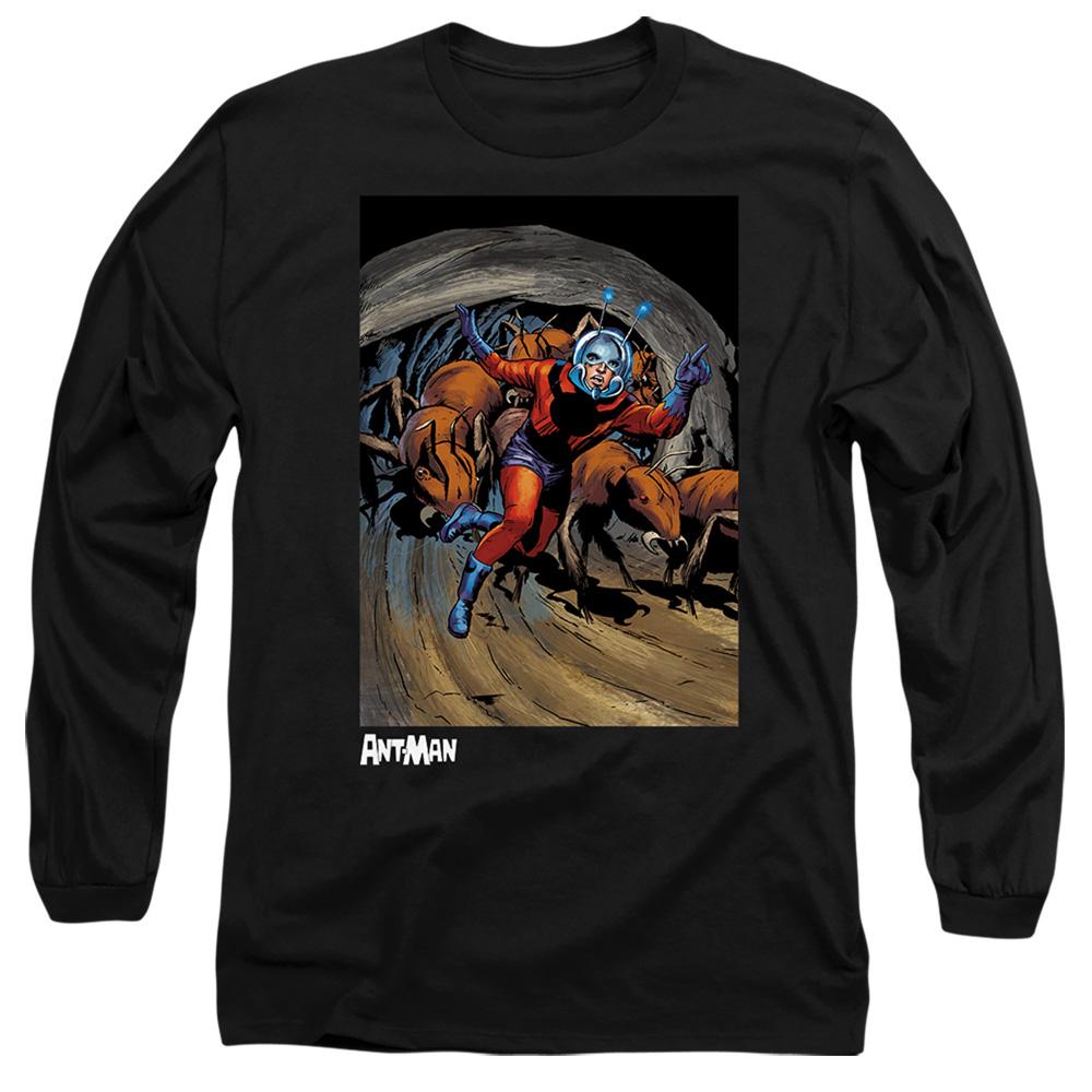 Black - Front - Ant-Man And The Wasp: Quantumania Unisex Adult Heroic T-Shirt