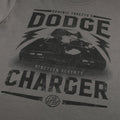 Charcoal - Side - Fast & Furious Mens Dodge Charger T-Shirt