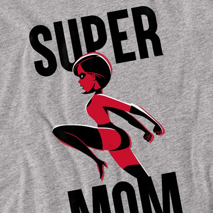 Sport Heather - Side - The Incredibles Unisex Adult Super Mom T-Shirt