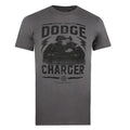 Charcoal - Front - Fast & Furious Mens Dodge Charger T-Shirt