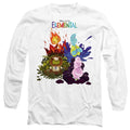 White - Front - Elemental Unisex Adult Ember Wade Gale Grouchwood Group Scene T-Shirt