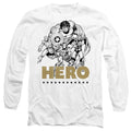 White - Front - Avengers Unisex Adult Hero Group Fathers Day T-Shirt