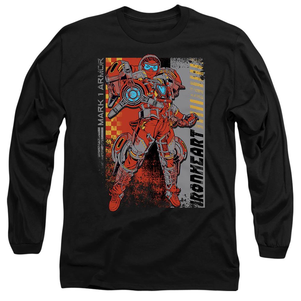 Black - Front - Black Panther: Wakanda Forever Unisex Adult Ironheart Mark 1 Armor T-Shirt