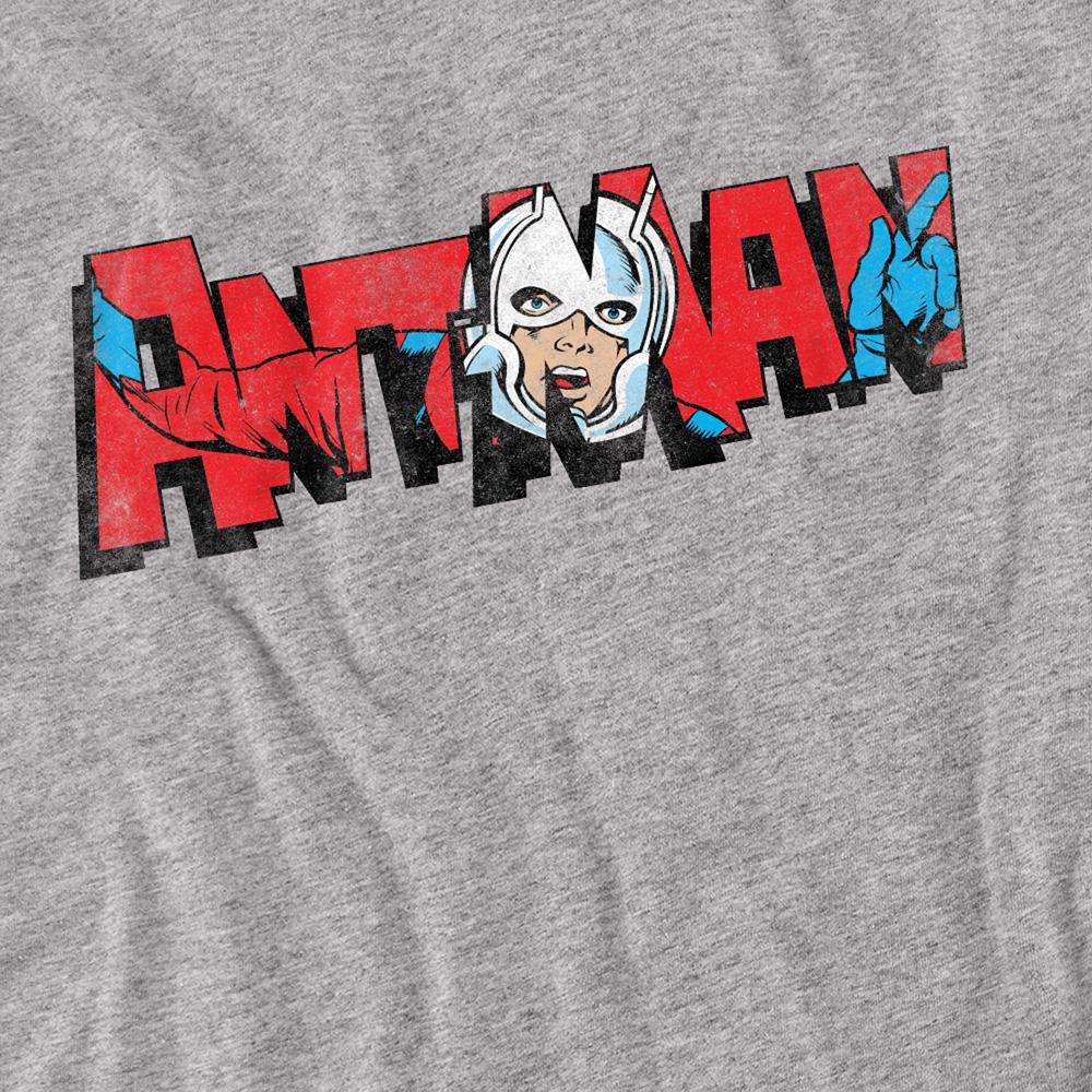 Sport Heather - Side - Ant-Man And The Wasp: Quantumania Unisex Adult Retro Frame Logo T-Shirt