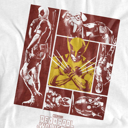 White - Side - Deadpool & Wolverine Unisex Adult We Are Deadpool T-Shirt