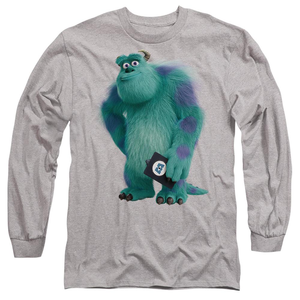 Sport Heather - Front - Monsters at Work Unisex Adult Sulley T-Shirt