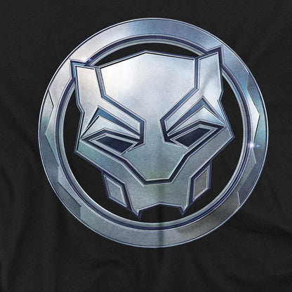 Black - Side - Black Panther: Wakanda Forever Unisex Adult Icon T-Shirt