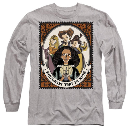 Sport Heather - Front - Hocus Pocus 2 Unisex Adult Reclaim The Flame Becca Stamp T-Shirt