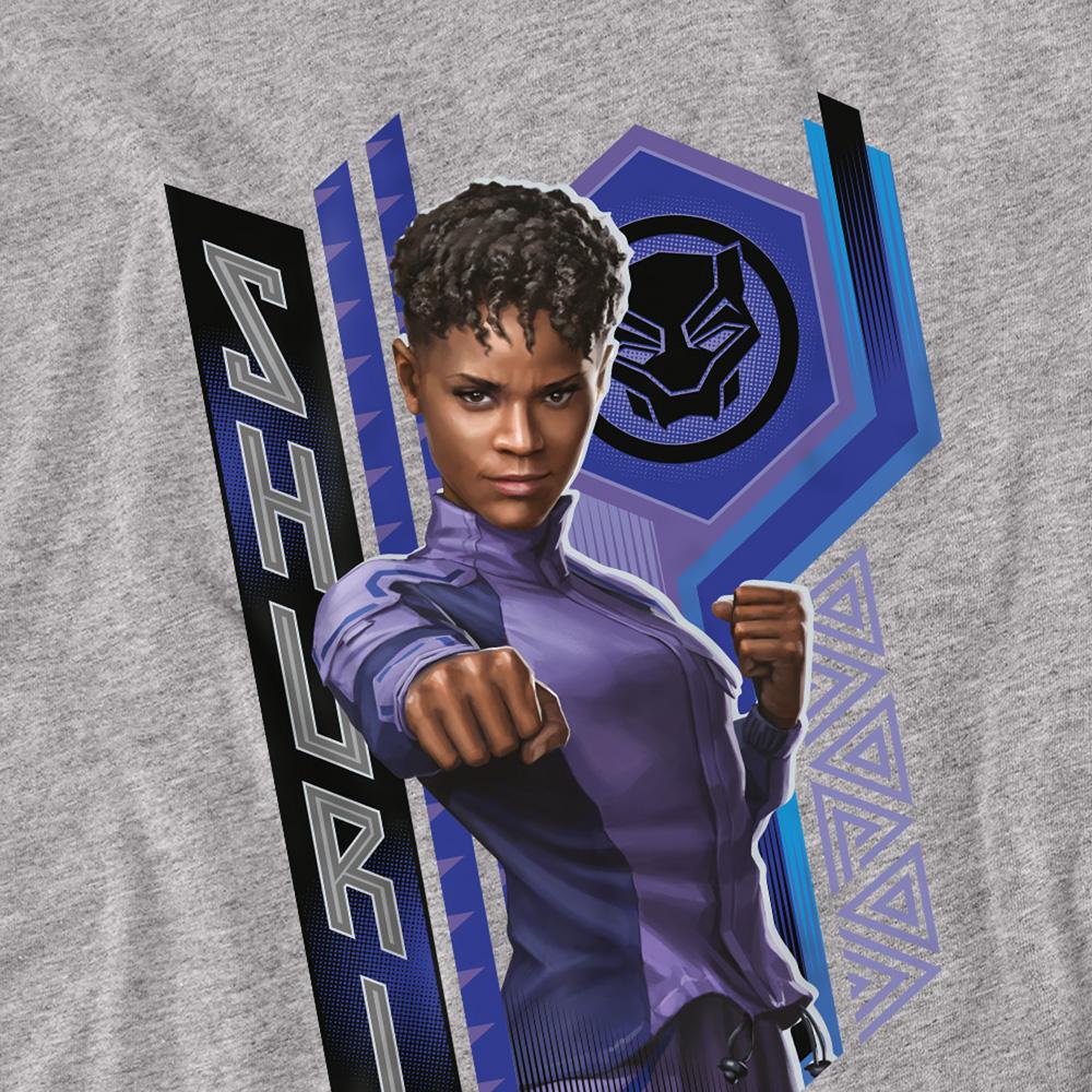 Sport Heather - Side - Black Panther: Wakanda Forever Unisex Adult Shuri T-Shirt