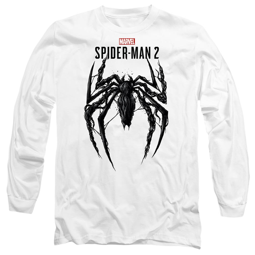 White - Front - Spider-Man 2 Unisex Adult Gamerverse Venom Spider T-Shirt