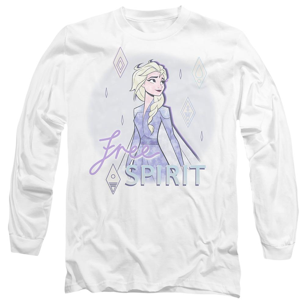 White - Front - Frozen Unisex Adult Believe In Yourself Elsa T-Shirt
