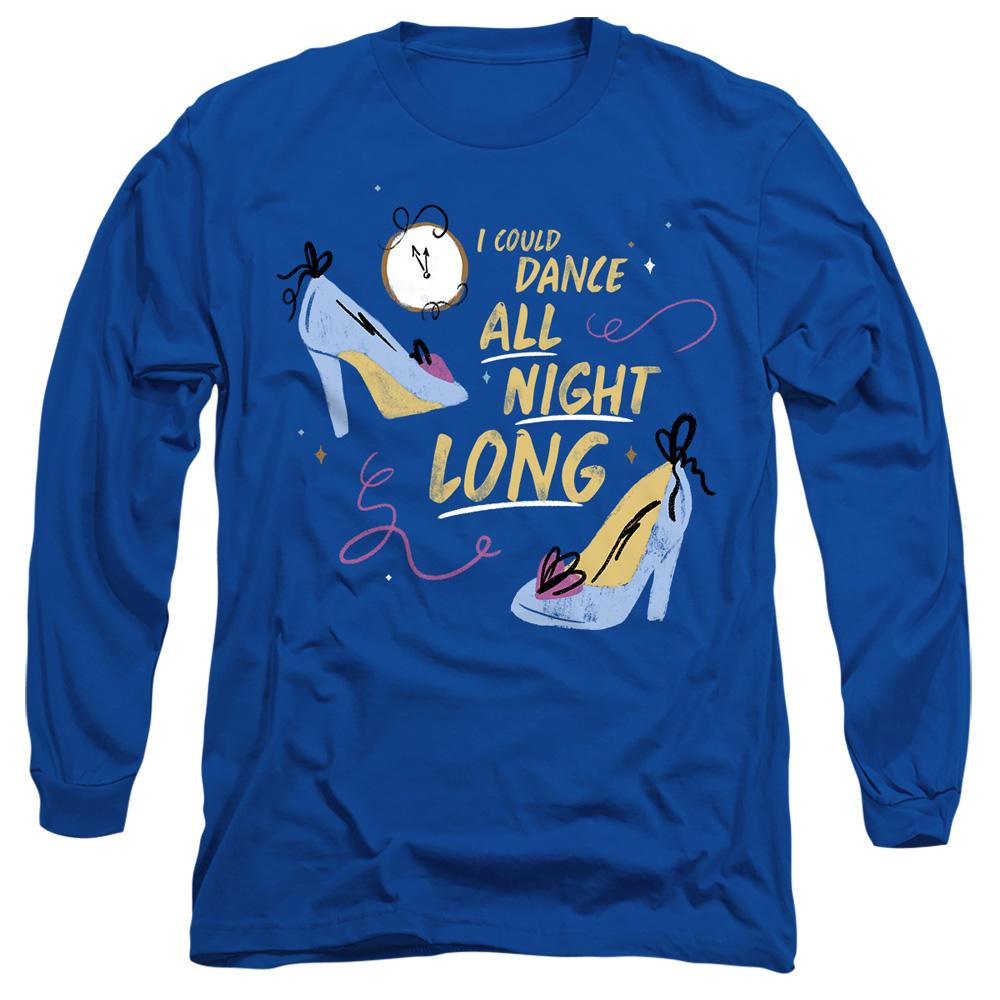 Royal Blue - Front - Cinderella Unisex Adult I Could Dance All Night Long T-Shirt