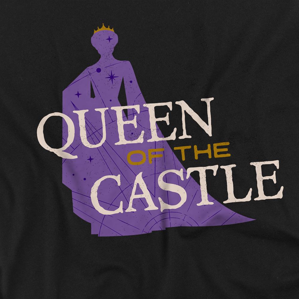 Black - Side - Wish Unisex Adult Queen Of The Castle T-Shirt