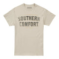Natural - Front - Southern Comfort Mens Logo T-Shirt
