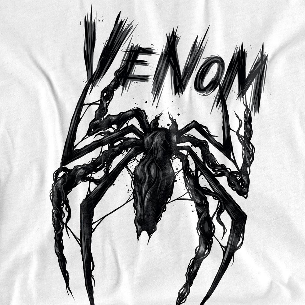 White - Side - Spider-Man 2 Unisex Adult Gamerverse Tendril Spider T-Shirt
